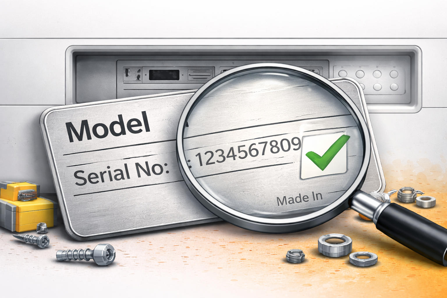 Где найти шильду на бытовой технике и как определить точную модель