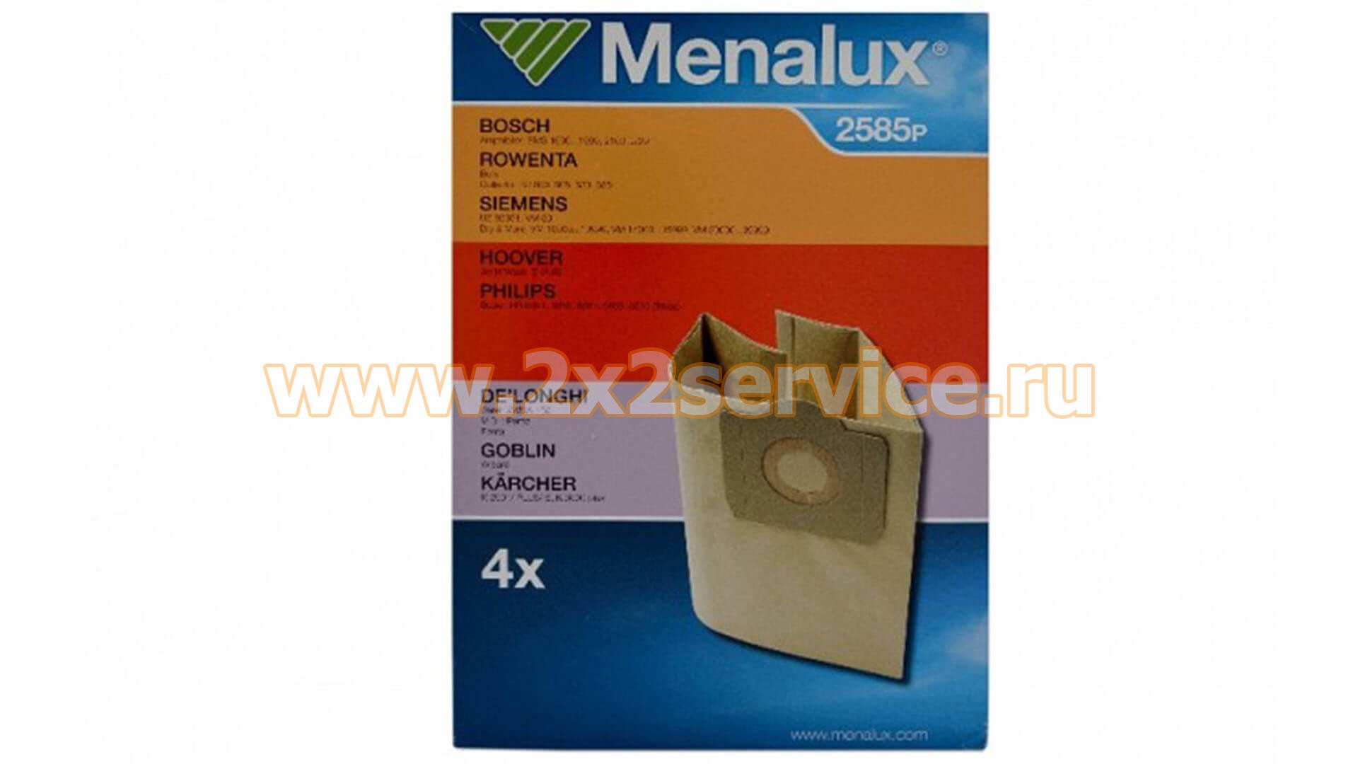 Мешок-пылесборник одноразовый Menalux 2585p