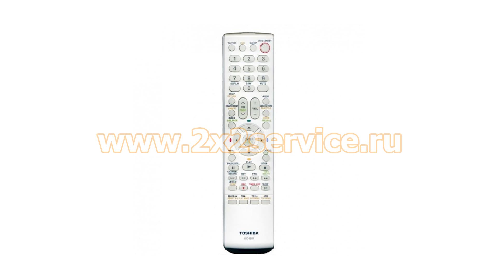 Пульт Toshiba WC-G1R