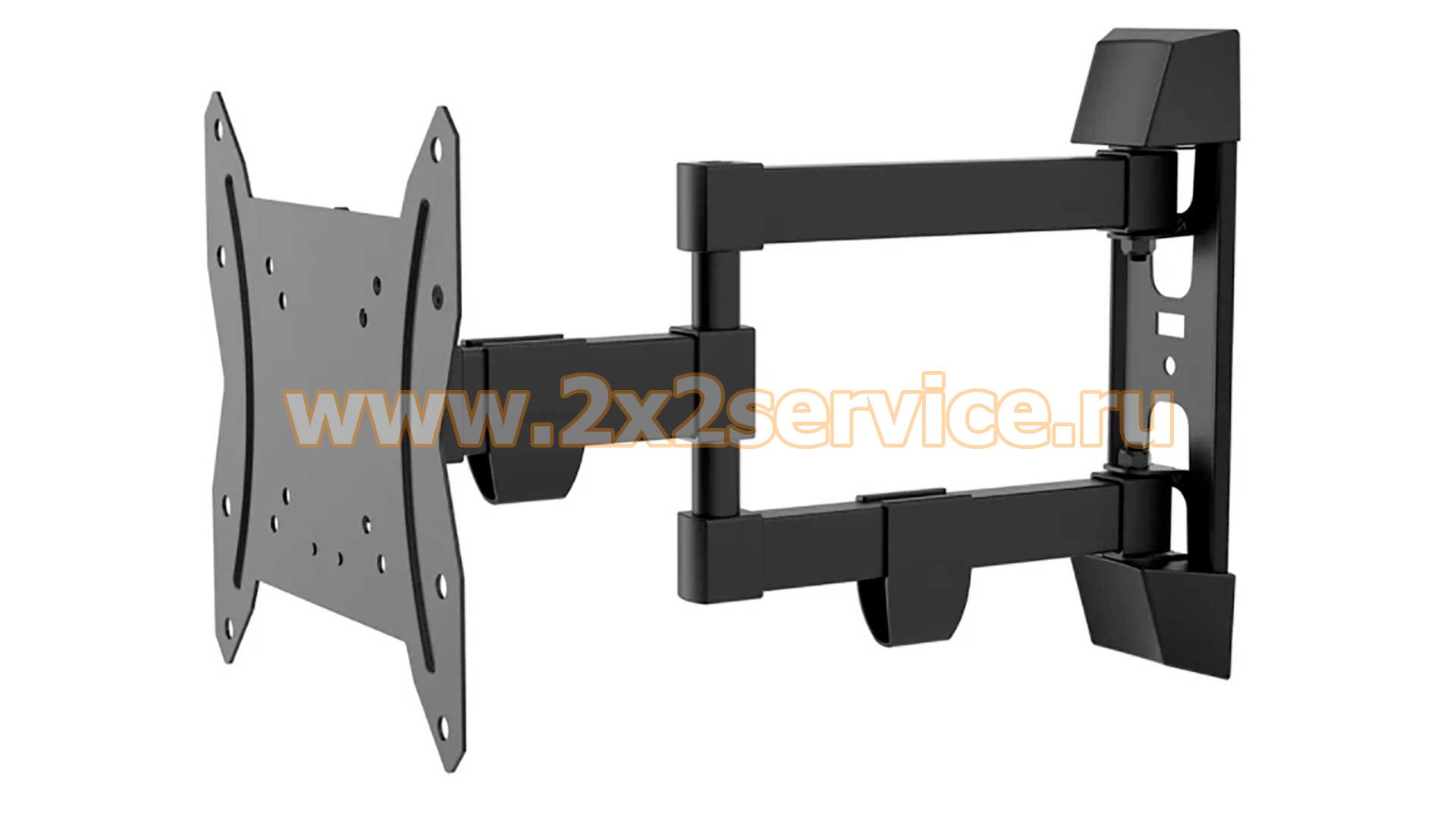 Кронштейн двухколенный настенный для ТВ 13-42" UniTeki FM1674