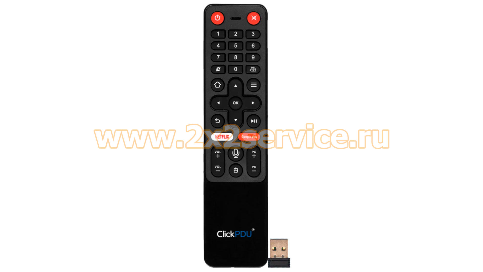 Универсальный пульт, аэромышь Huayu Air Mouse ClickPDU TZ28