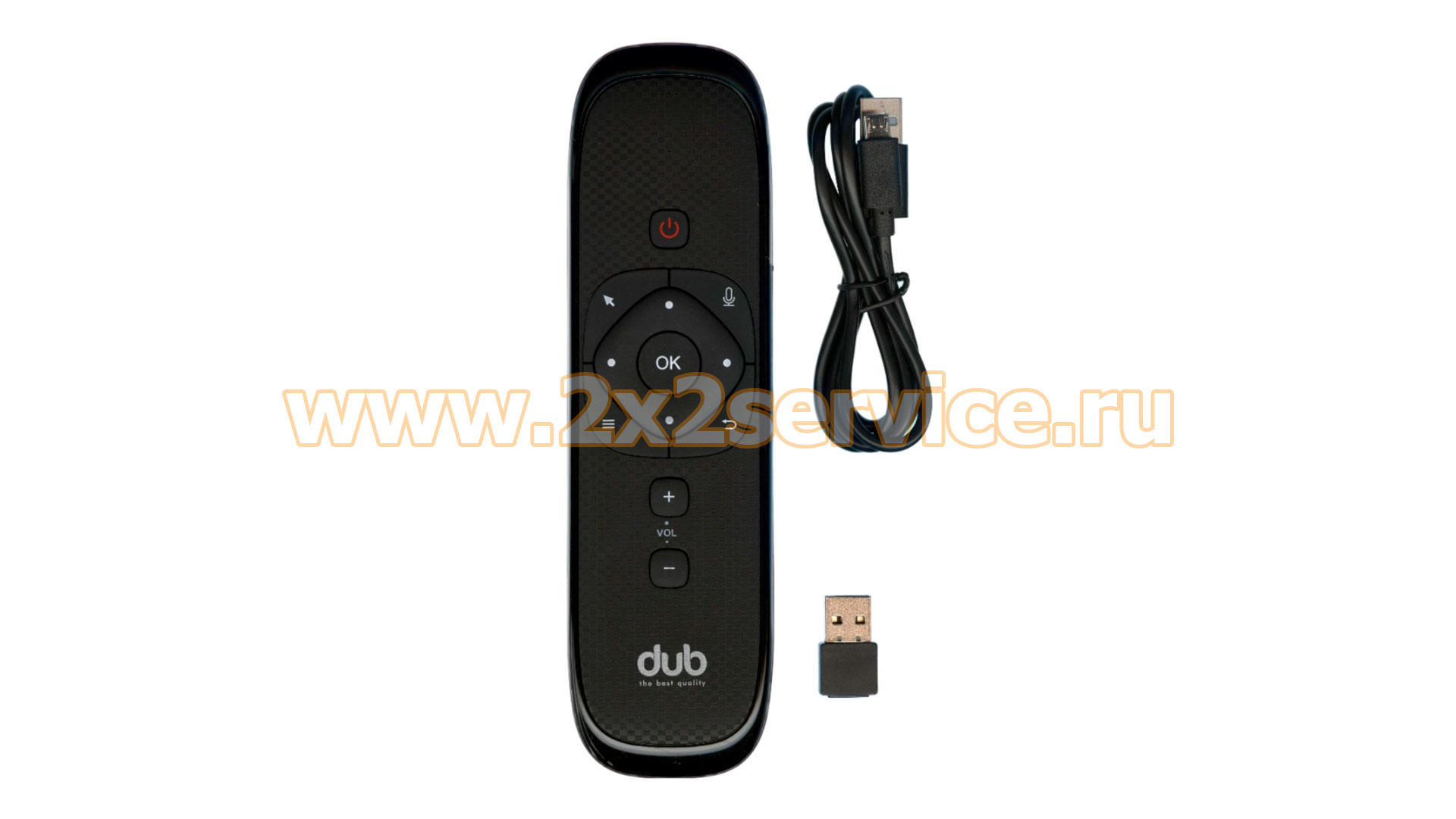 Универсальный пульт, аэромышь Huayu Air Mouse ClickPDU Dub X3