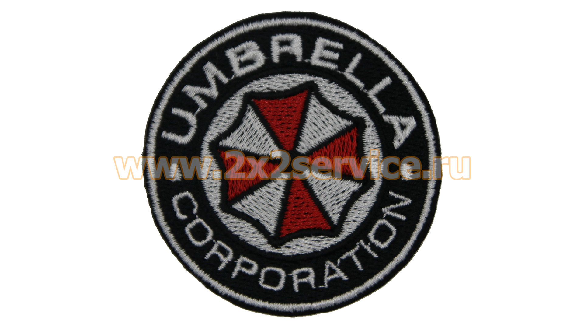 Нашивка, патч, шеврон "Umbrella Corporation" 55x55mm PTC006