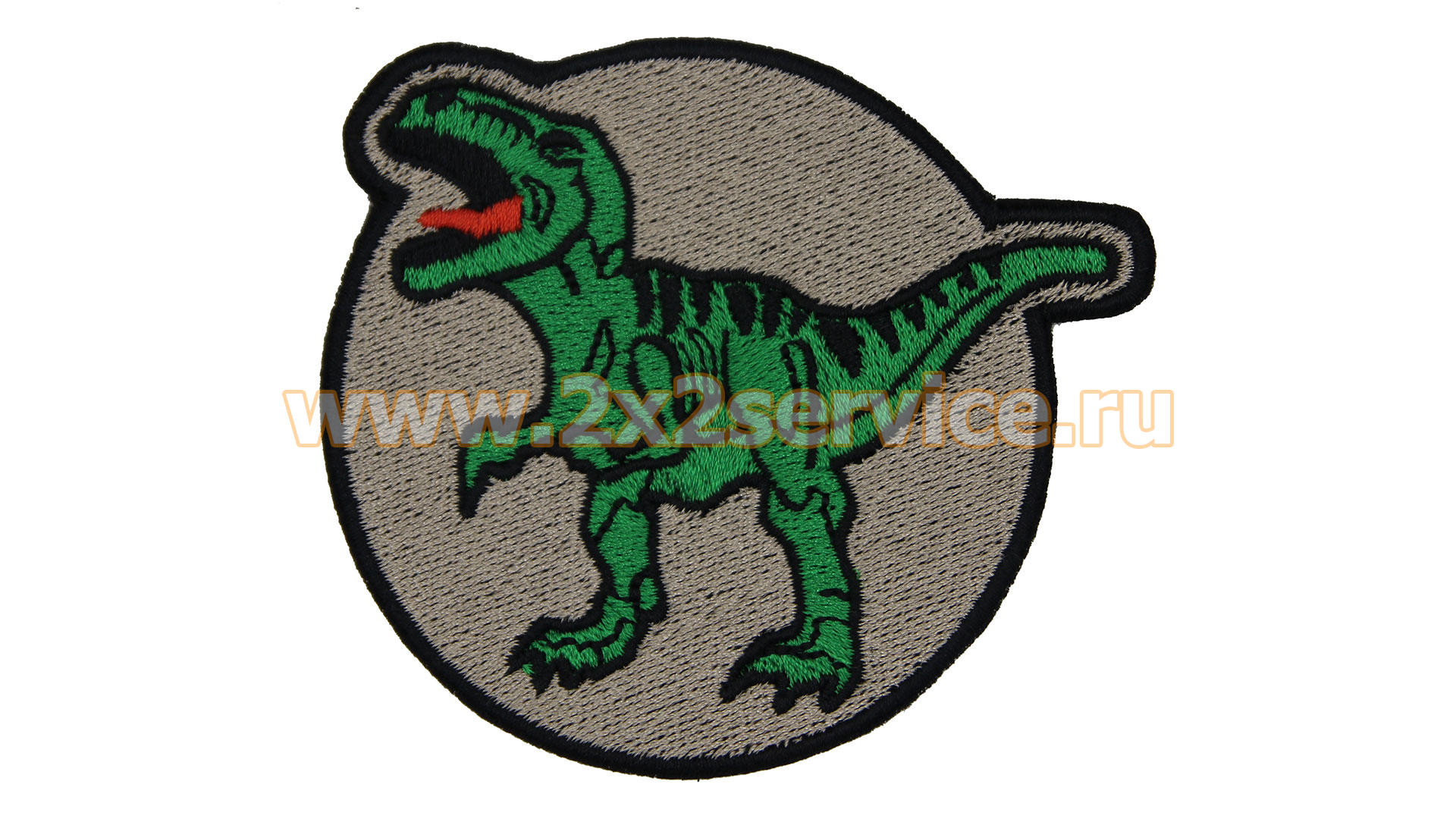 Нашивка, патч, шеврон "Динозавр" 85x75mm PTC042