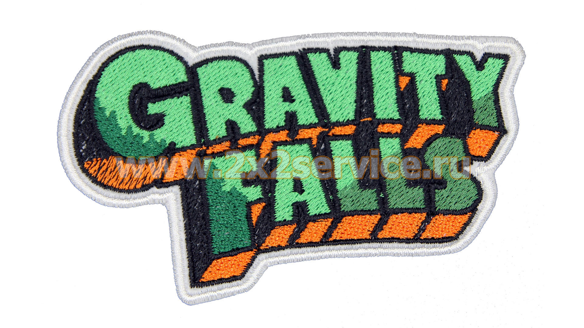 Нашивка, патч, шеврон "Gravity Falls" 92x55mm PTC114