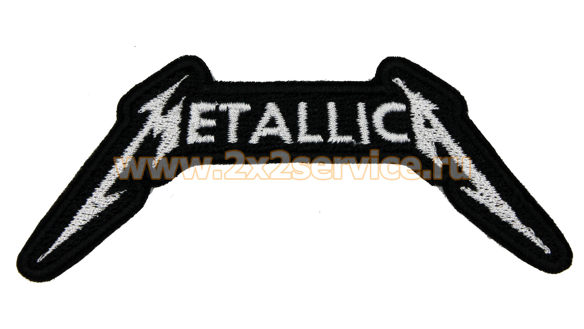 Нашивка, патч, шеврон "Metallica" 100x40mm PTC186