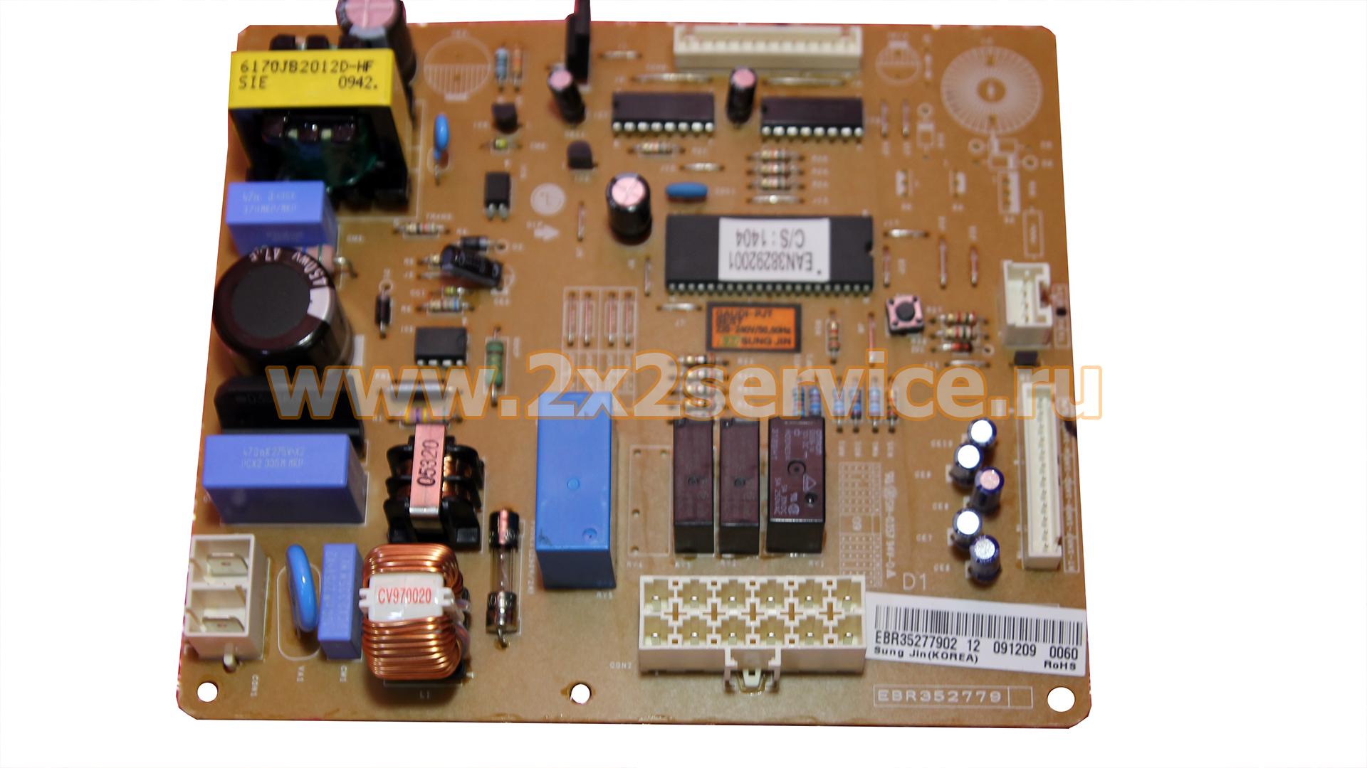 Модуль управления холодильника LG (EBR35277902)