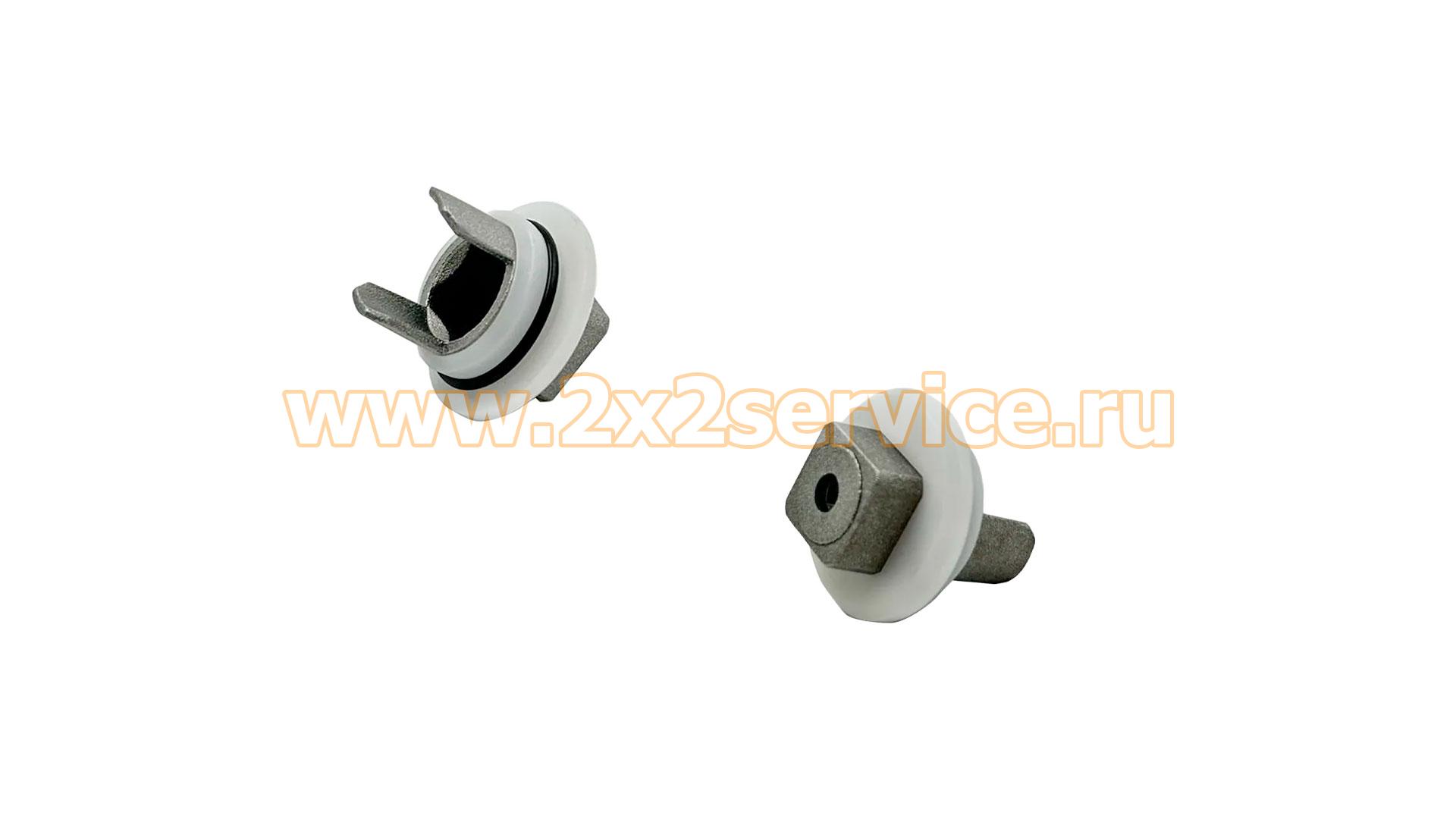 Втулка шнека мясорубки Bosch металлическая (418076)