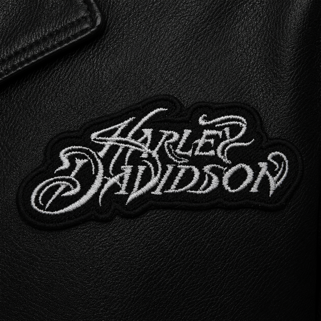 Нашивка, патч, шеврон "Harley Davidson" 80x35mm PTC262