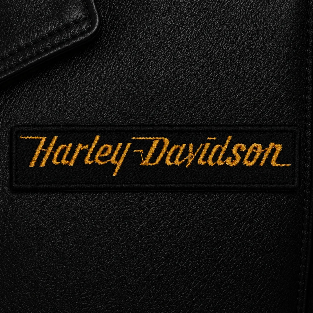 Нашивка, патч, шеврон "Harley Davidson" 100x20mm PTC265