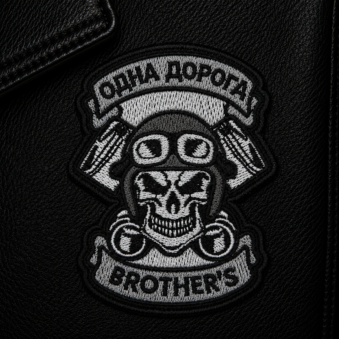 Нашивка, патч, шеврон "Brothers. Одна Дорога" 65x85mm PTC350
