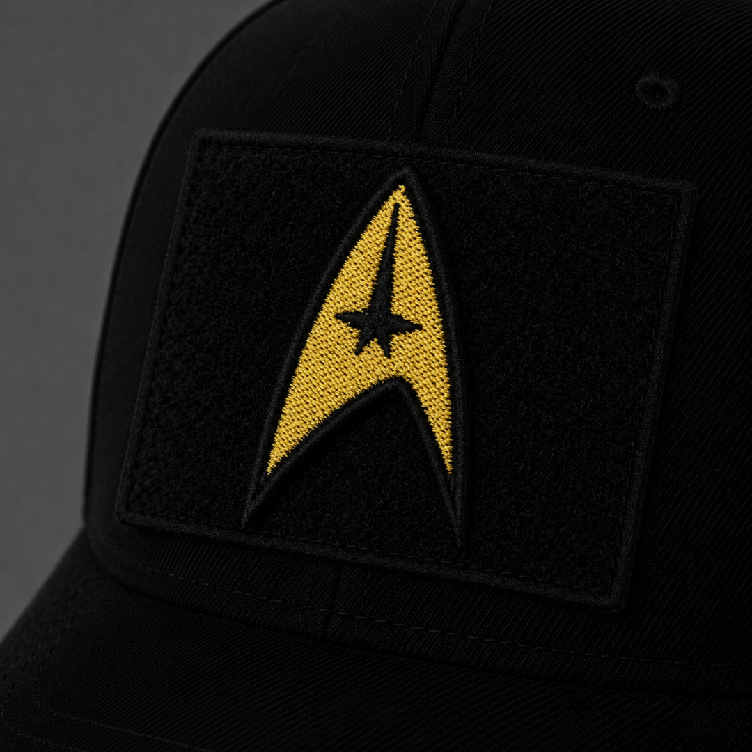 Нашивка, патч, шеврон на липучке "Star Trek" 60x94mm PTC483