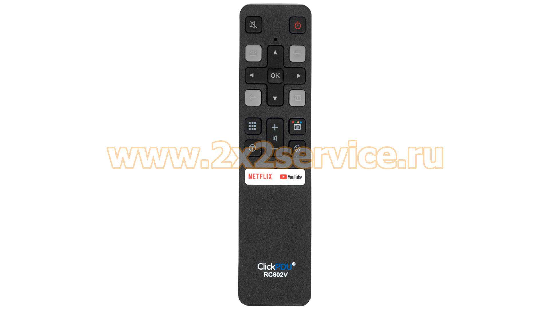 Пульт ClickPDU для TCL, iFFALCON (RC802V)