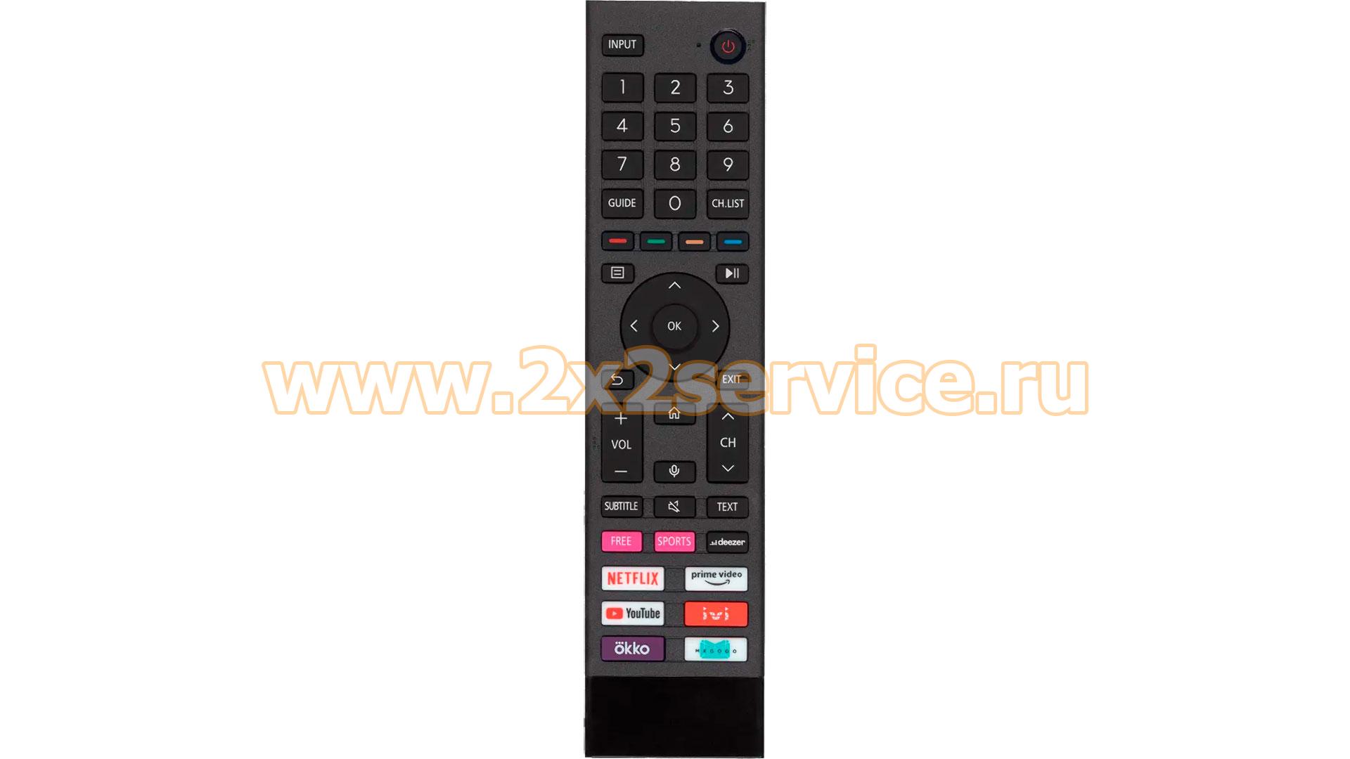 Пульт Huayu для Hisense (ERF3E80H)