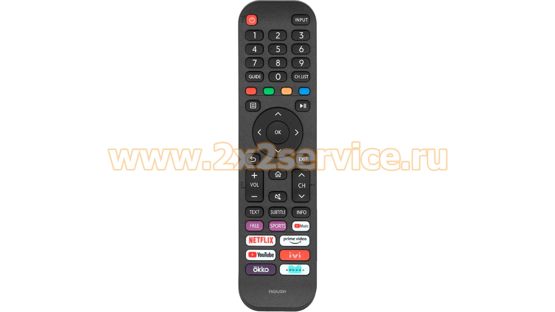 Пульт Huayu для Hisense, DEXP, Doffler (EN2AJ30H)