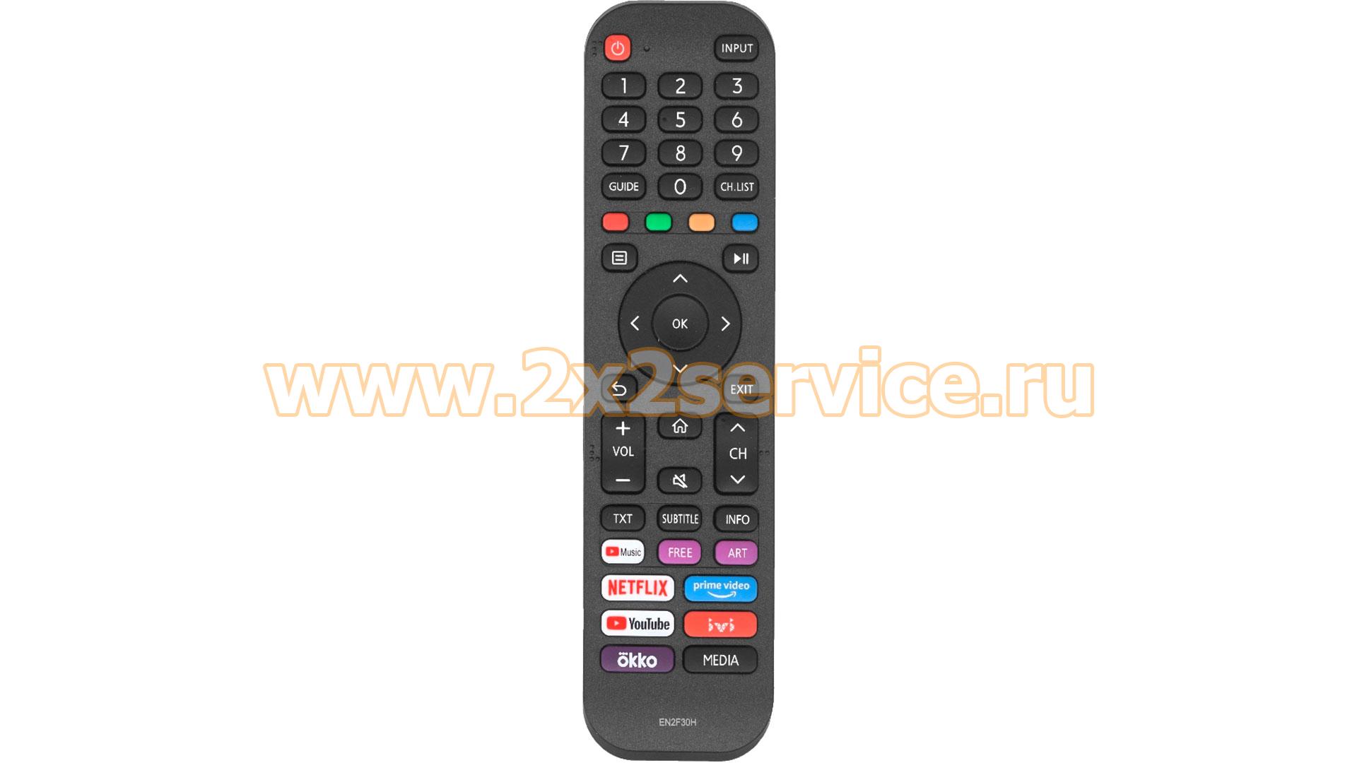 Пульт Huayu для Hisense, DEXP, Doffler (EN2F30H)
