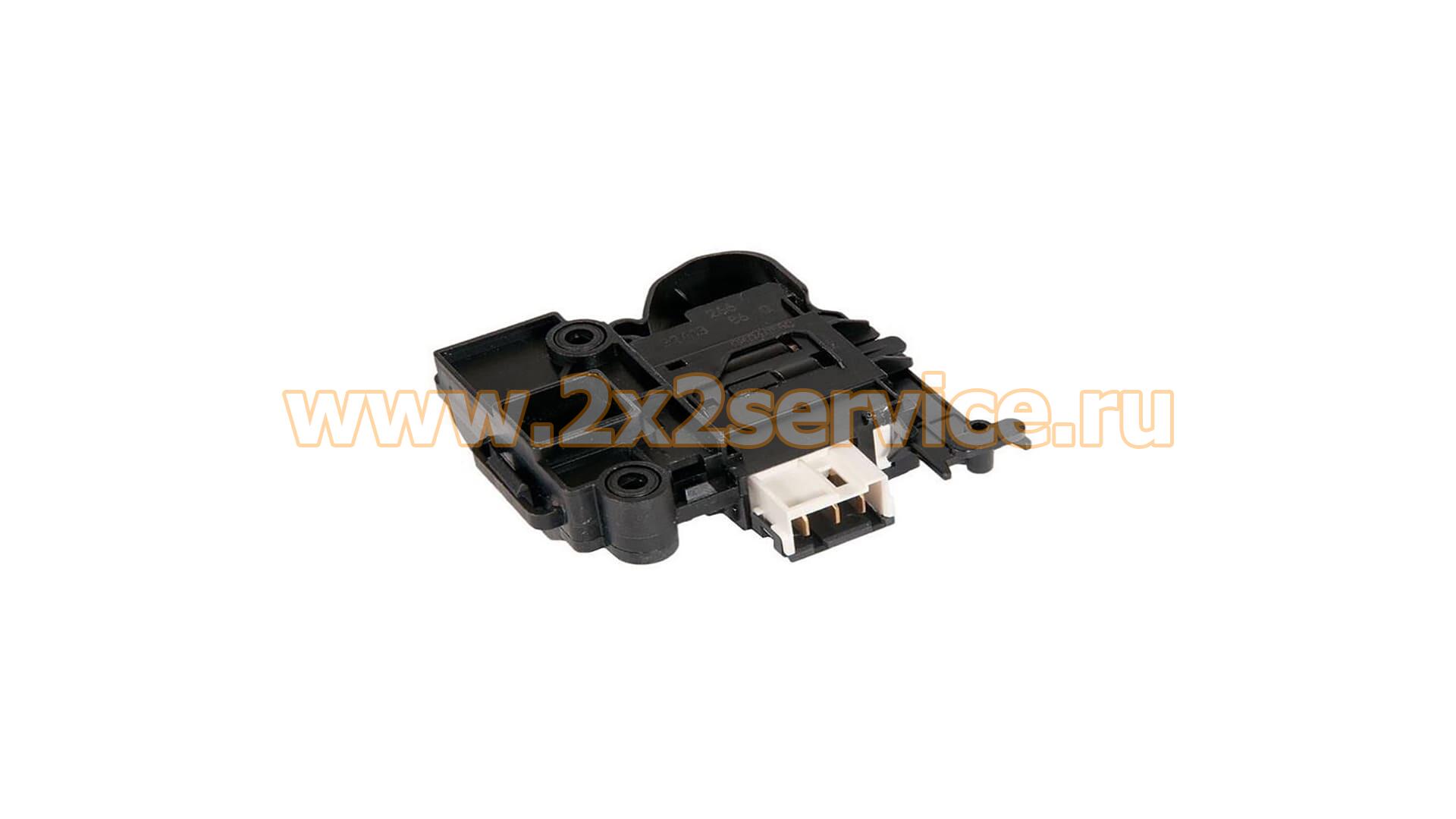 Блокировка люка Metalflex ZV-447 стиральной машины Haier — демонтаж (0024000128A)