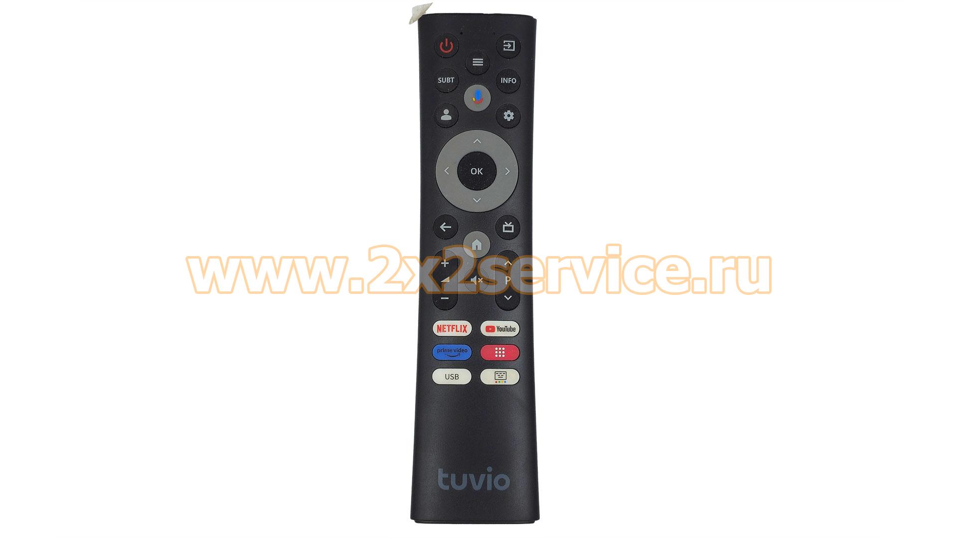 Оригинальный голосовой пульт для телевизора Tuvio TL8275